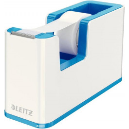 Leitz Настільний диспенсер для клейкої стрічки  WOW Білий із синім (53641036)