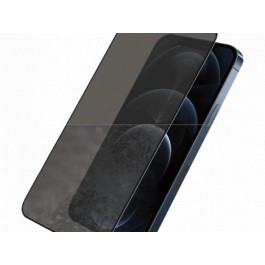 PanzerGlass Premium Tempered Glass Swarovski Dual Privacy Black for iPhone 12 Pro Max (P2718)