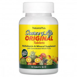 Nature's Plus Мультивітаміни  Multi-Vitamin & Mineral Supplement 90 таблеток (NTP3057)