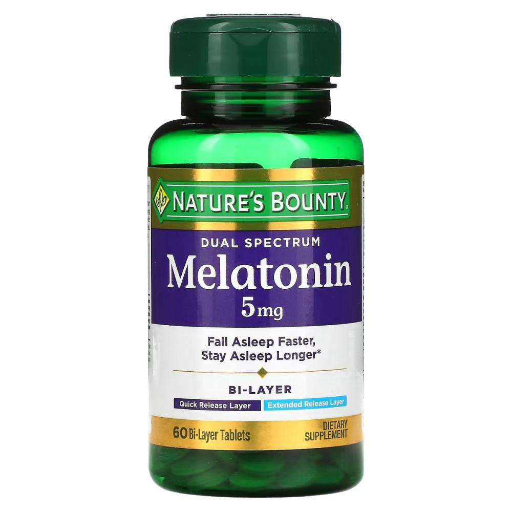 Nature's Bounty Мелатонін  5 мг 60 таблеток (NRT53098) - зображення 1