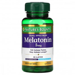 Nature's Bounty Мелатонін  5 мг 60 таблеток (NRT53098)