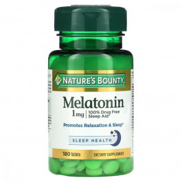 Nature's Bounty Мелатонін  1 мг 180 таблеток (NRT02832)