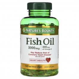 Nature's Bounty Риб'ячий жир  1000 мг 145 гелевих капсул (NRT03822)