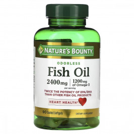 Nature's Bounty Риб'ячий жир  2400 мг 90 гелевих капсул (NRT17130)