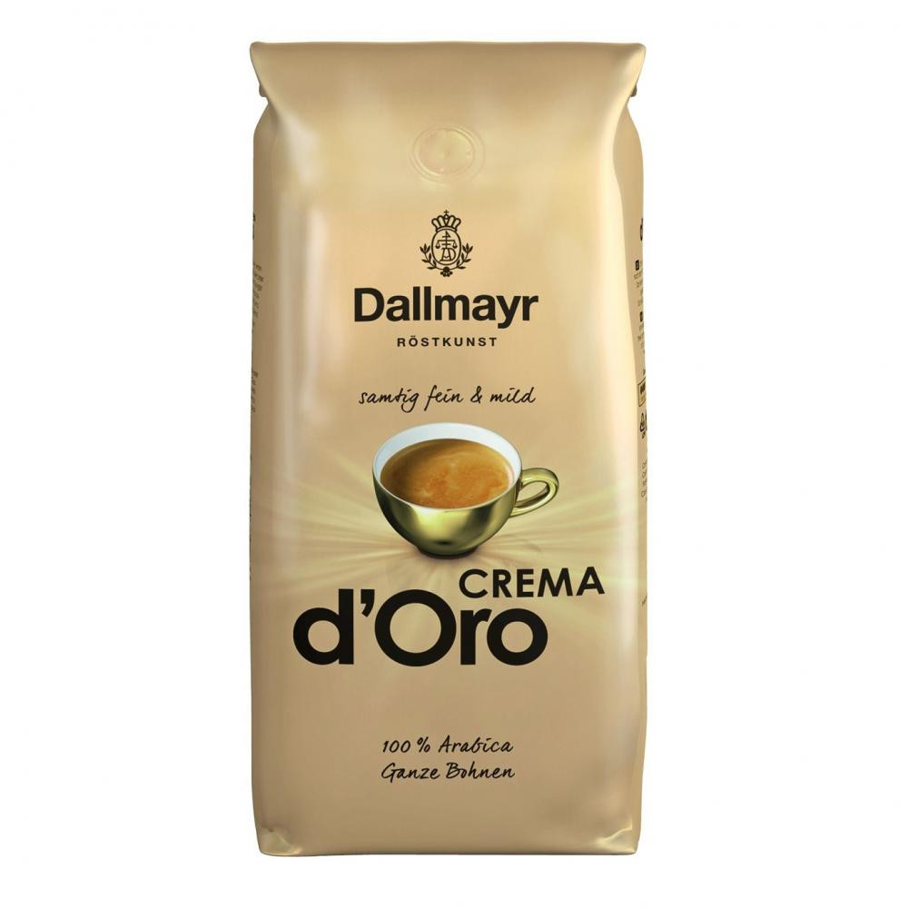 Dallmayr Crema d'Oro 100% арабика в зернах 1 кг (4008167152729) - зображення 1