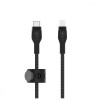 Belkin PRO Flex USB-C - Lightning Black 1m (CAA011BT1MBK) - зображення 8
