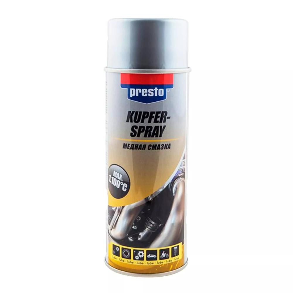 Presto Аэрозольная медная смазка Presto Kupfer Spray, 400мл (217654) - зображення 1