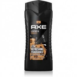   Axe Collision Leather + Cookies гель для душу для чоловіків 400 мл