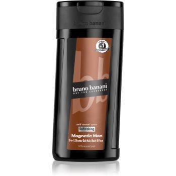 Bruno Banani Magnetic Man парфумований гель для душу 3в1 для чоловіків 250 мл - зображення 1