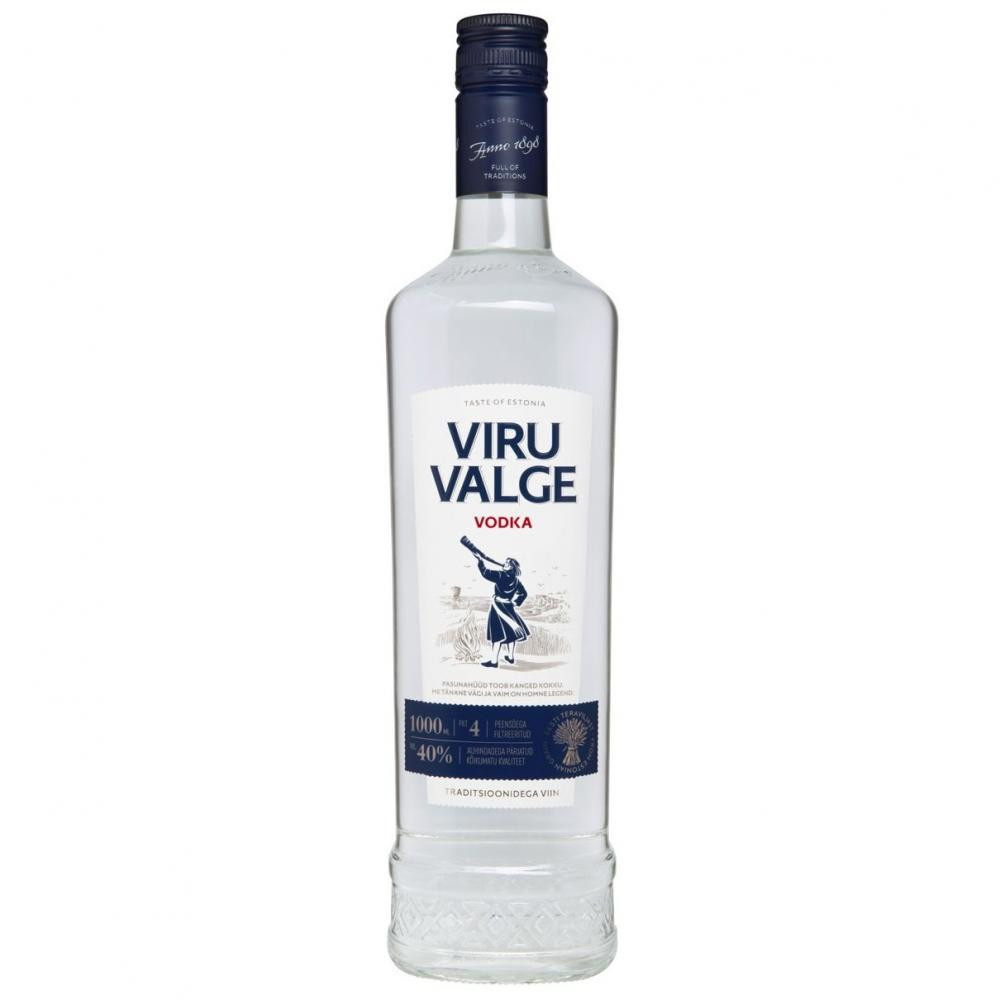 Liviko Viru Valge горілка 1 л (4740050002314) - зображення 1