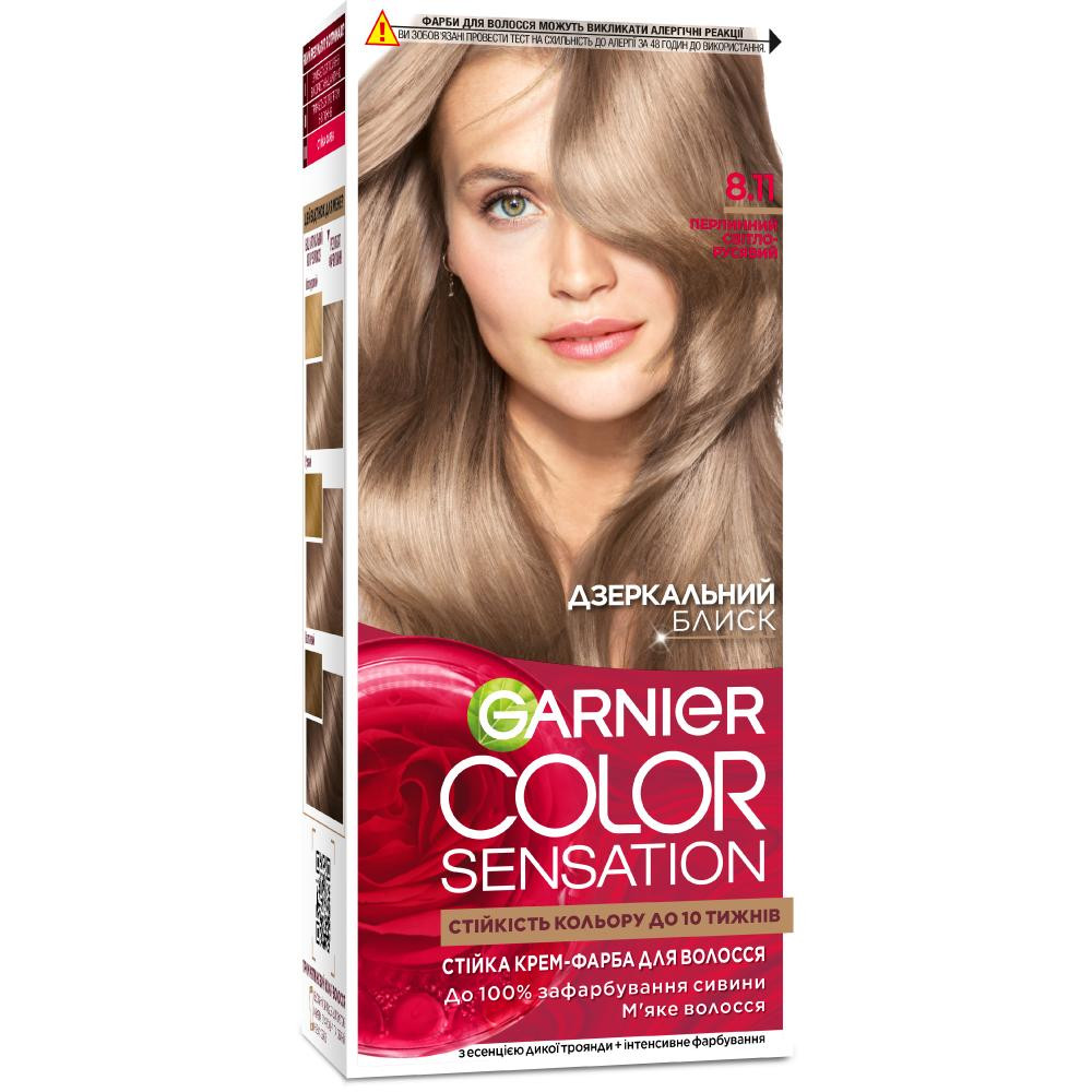 Garnier Фарба для волосся  Color Sensation відтінок 8.1 (перловий світло-русявий), 110 мл (C6786100) - зображення 1