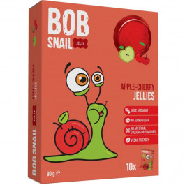Bob Snail Фруктово-ягідний мармелад  Яблуко-Вишня 90 г (10 шт. х 9 г) (4820219346685)