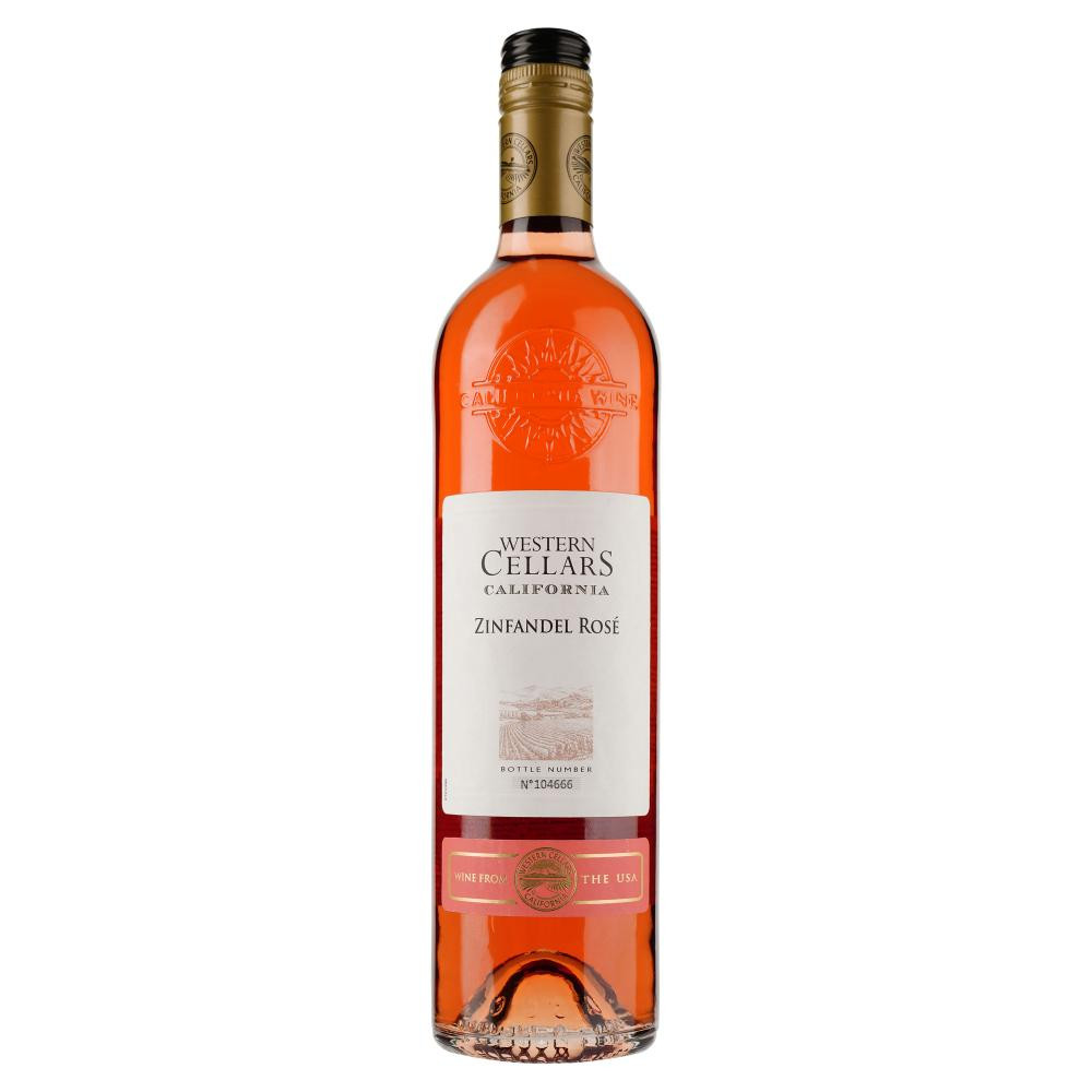 Western Cellars Вино  Zinfandel Rose, рожеве, сухе, 0,75 л (3263286351915) - зображення 1