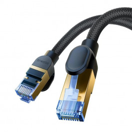 Baseus Cat7 High Speed 10Gigabit Ethernet Braided Cable 15m Black (B0013320B111-08)