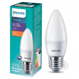 Philips ESS LEDCandle 6.5-75W E27 827 B35NDFR RCA (929001886707)