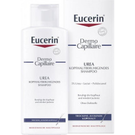 Eucerin Успокаивающий шампунь  DermoCapillaire для сухой и раздраженной кожи головы 250 мл (4005800037535)