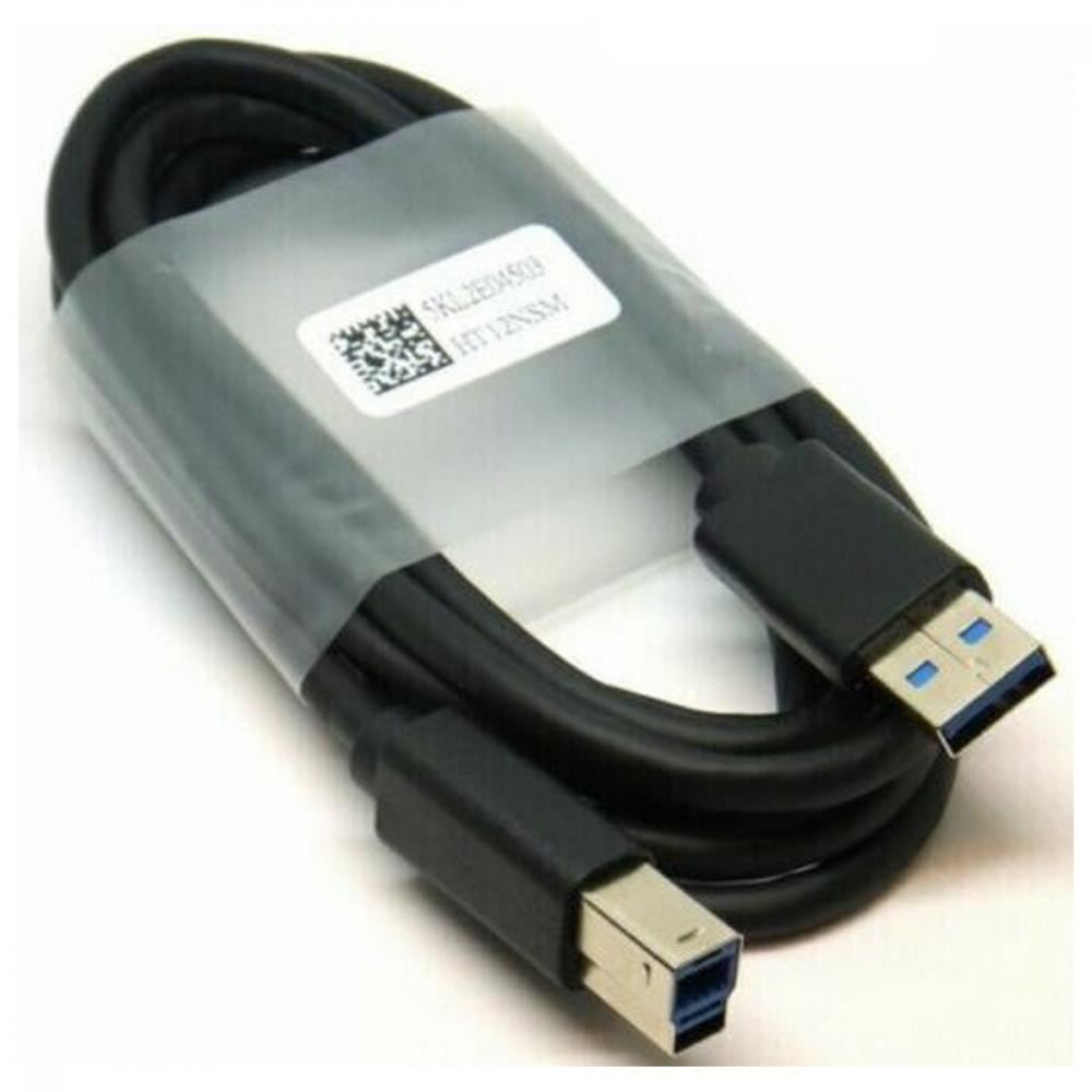 Dell USB-A 3.0 to USB-B 3.0 1.8m Black (5KL2E22501-OEM) - зображення 1