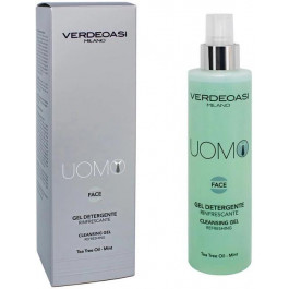 Verdeoasi Очищающий гель для мужчин  Uomo с освежающим эффектом 200 мл (VO870) (8024908008700)