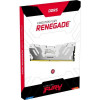 Kingston FURY 16 GB DDR5 7600 MHz Renegade White/Silver (KF576C38RW-16) - зображення 4