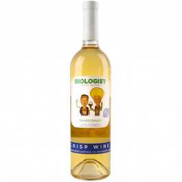 Biologist Вино  Chardonnay Crisp wine біле сухе, 0,75 л (4820212230462)