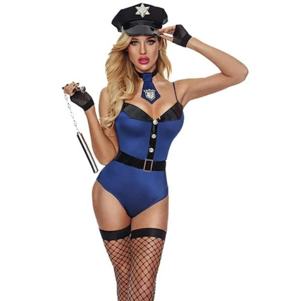 JSY Sexy Lingerie Еротичний костюм поліцейської Спокуслива Bridget S/M (JSY-7508) - зображення 1