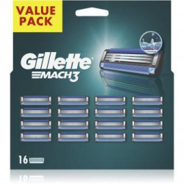   Gillette Mach3 Змінні картриджі 16 кс