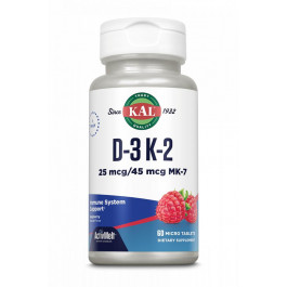 KAL D-3 K-2 60 micro таблеток raspberry