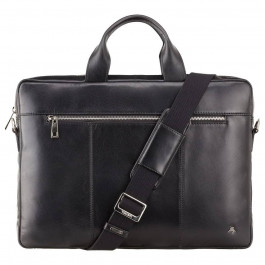 Visconti Чоловіча шкіряна сумка  Charles з відд/для ноутбука 13" Black (ML28 BLK)