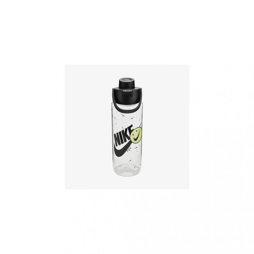 Nike TR Renew Recharge Chug Bottle 24 OZ грфічний прозорий чорний 709 мл N.100.7637.968.24 (887791742391) - зображення 1