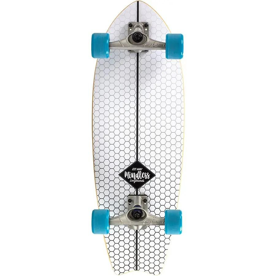 Mindless Surf Skate Fish white (MS1500-WH) - зображення 1