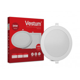 Vestum Светильник светодиодный встраиваемый 24Вт 6000K 1440Лм (1-VS-5106)