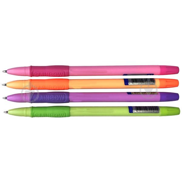 CLASS Ручка шариковая  Ergo School 0,5 мм синяя 4 цвета корпуса 346C - зображення 1
