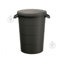 Prosperplast Бак для сміття  Smooth 80 л Чорний (5905197463346)