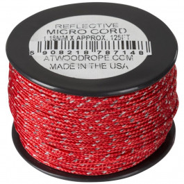 Atwood Rope MFG Micro Reflective Cord 38 м - Red (CD-MR1-NL-25)