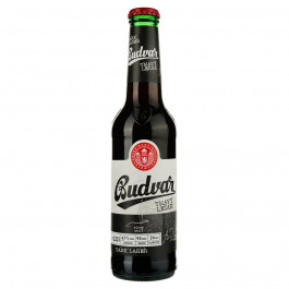 Budweiser Пиво  Budvar Tmavy Lezak Dark, темне. фільтроване, 4,7%, 0,33 л (8594403700008)