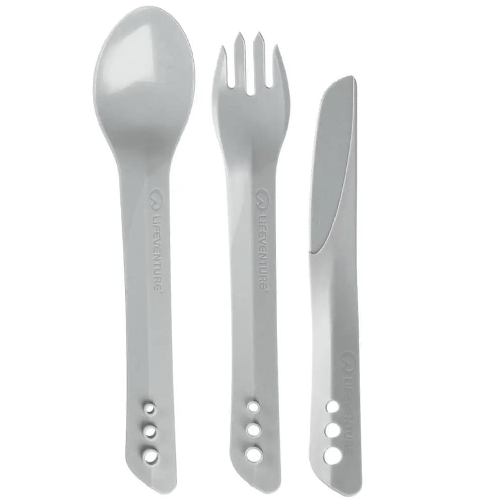 Lifeventure Ellipse Cutlery Light Grey (75018) - зображення 1