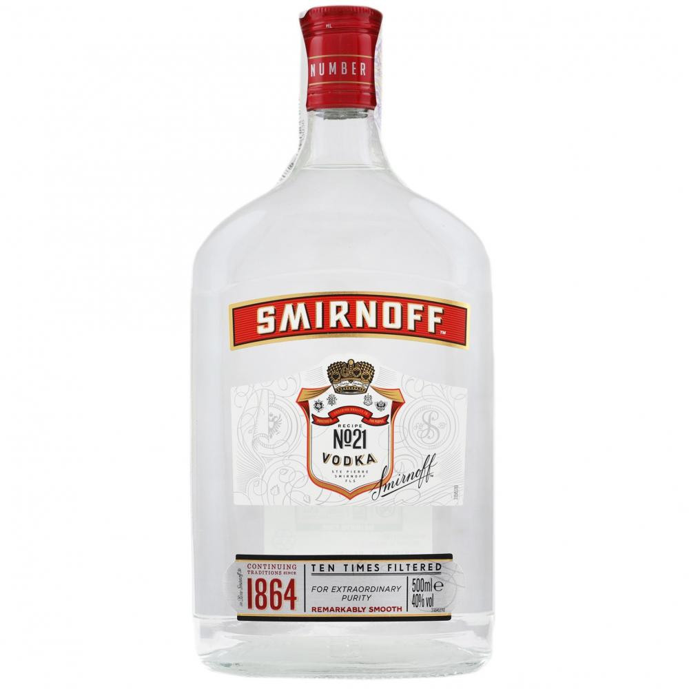 Smirnoff Водка Красная 0.5 л 40% (5410316072014) купить в  интернет-магазине: цены на водка Водка Красная 0.5 л 40% (5410316072014) -  отзывы и обзоры, фото и характеристики. Сравнить предложения в Украине:  Киев, Харьков, Одесса, Днепр на Hotline.ua