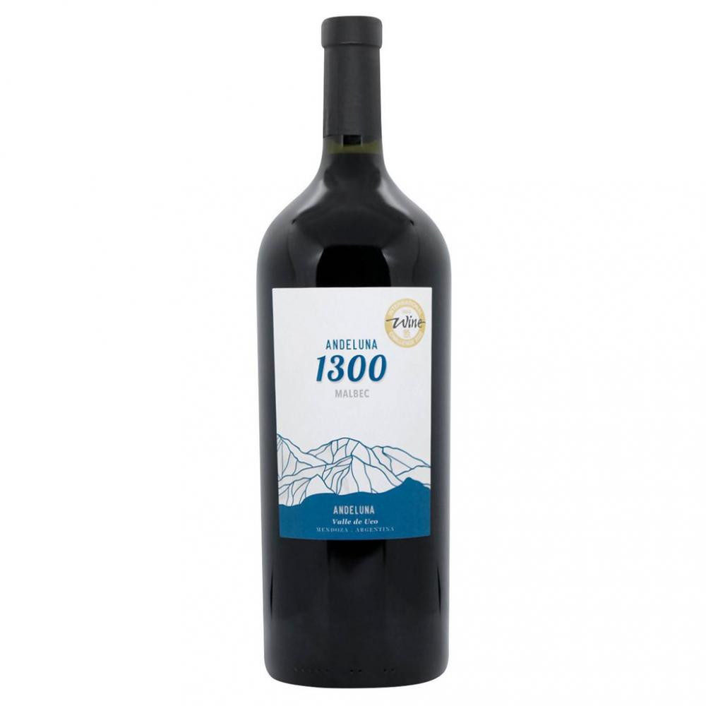 Andeluna Cellars Вино  1300 Malbec 1,5 л сухе тихе червоне (7798116662108) - зображення 1