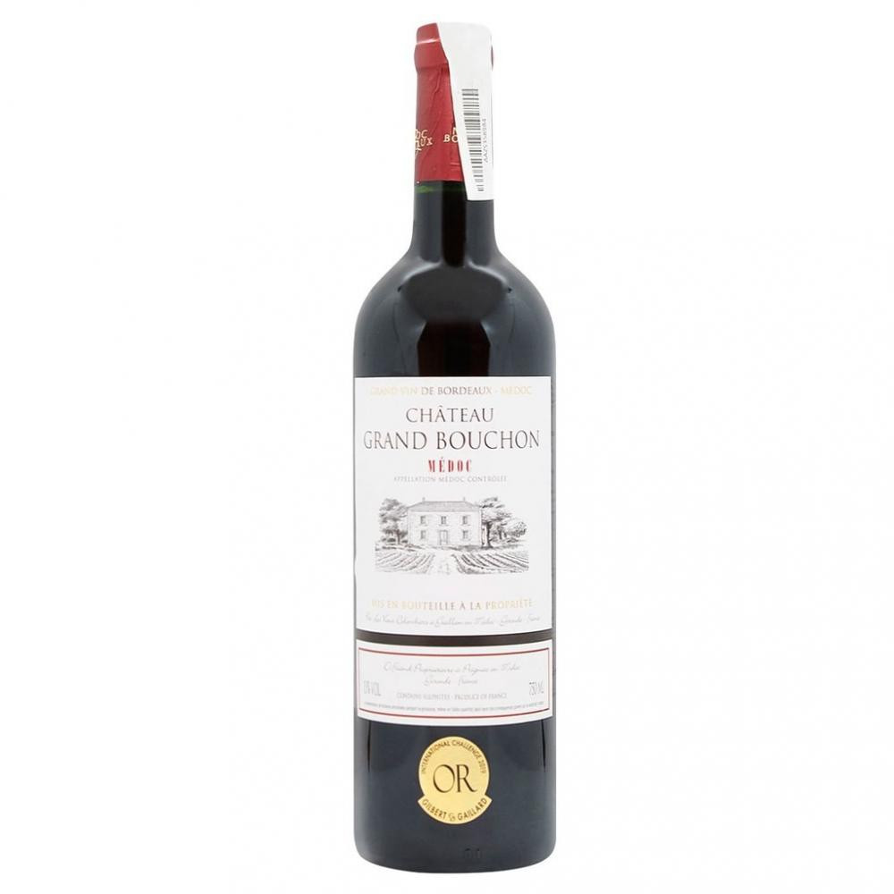 L.D.Vins Вино  Chateau Grand Bouchon 0,75 л сухе тихе червоне (3760052371424) - зображення 1