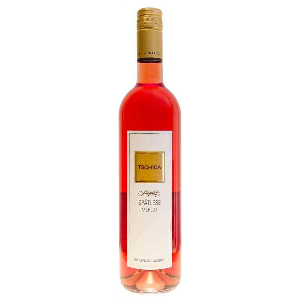 Weingut Angerhof-Tschida Вино Hans Tschida Merlot Spatlese 0,75 л солодке тихе червоне (9120014650907) - зображення 1