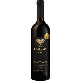 Chateau Chizay Вино Вино  Піно Нуар витримане черв. сухе 0,75 л сухе тихе червоне (4820001633573)