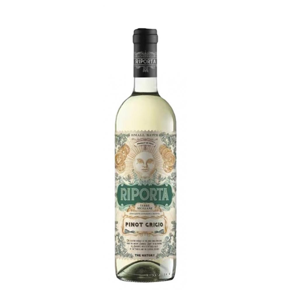 Farnese Вино  Riporta Pinot Grigio 0,75 л сухе тихе біле (8019873024015) - зображення 1
