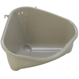 Pet Nova Туалет для гризунів  кутовий 34 х 18 х 24 см Сірий (P-PETCORNER-MEDIUM-GR)