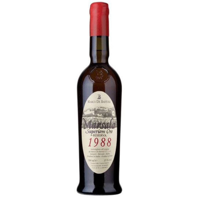 Marco De Bartoli Вино  Marsala Superiore 1988 біле напівсухе 0.5 л (BWW2178) - зображення 1