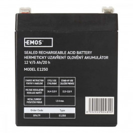 EMOS B9679 (12V 5AH FAST.6.3 MM)