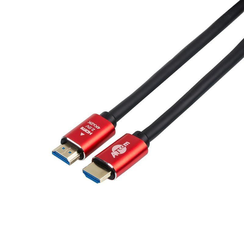 ATcom HDMI 10m Red/Black (24910) - зображення 1
