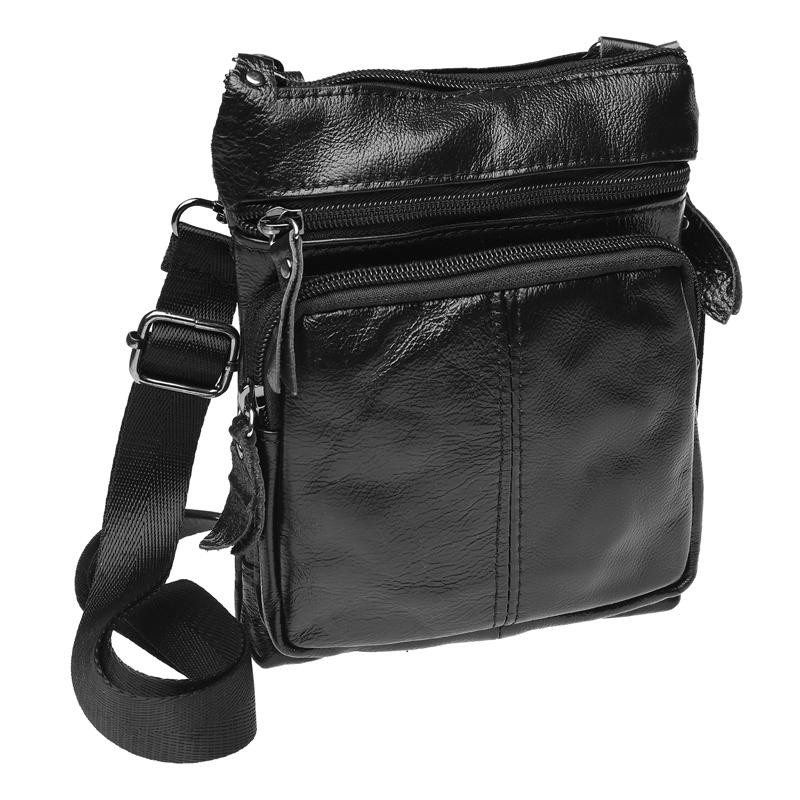 Keizer Мужская сумка планшет  черная (K1701-black) - зображення 1