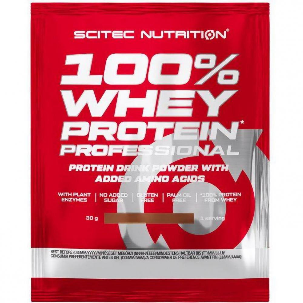 Scitec Nutrition 100% Whey Protein Professional 30 g /sample/ Ice Coffee - зображення 1