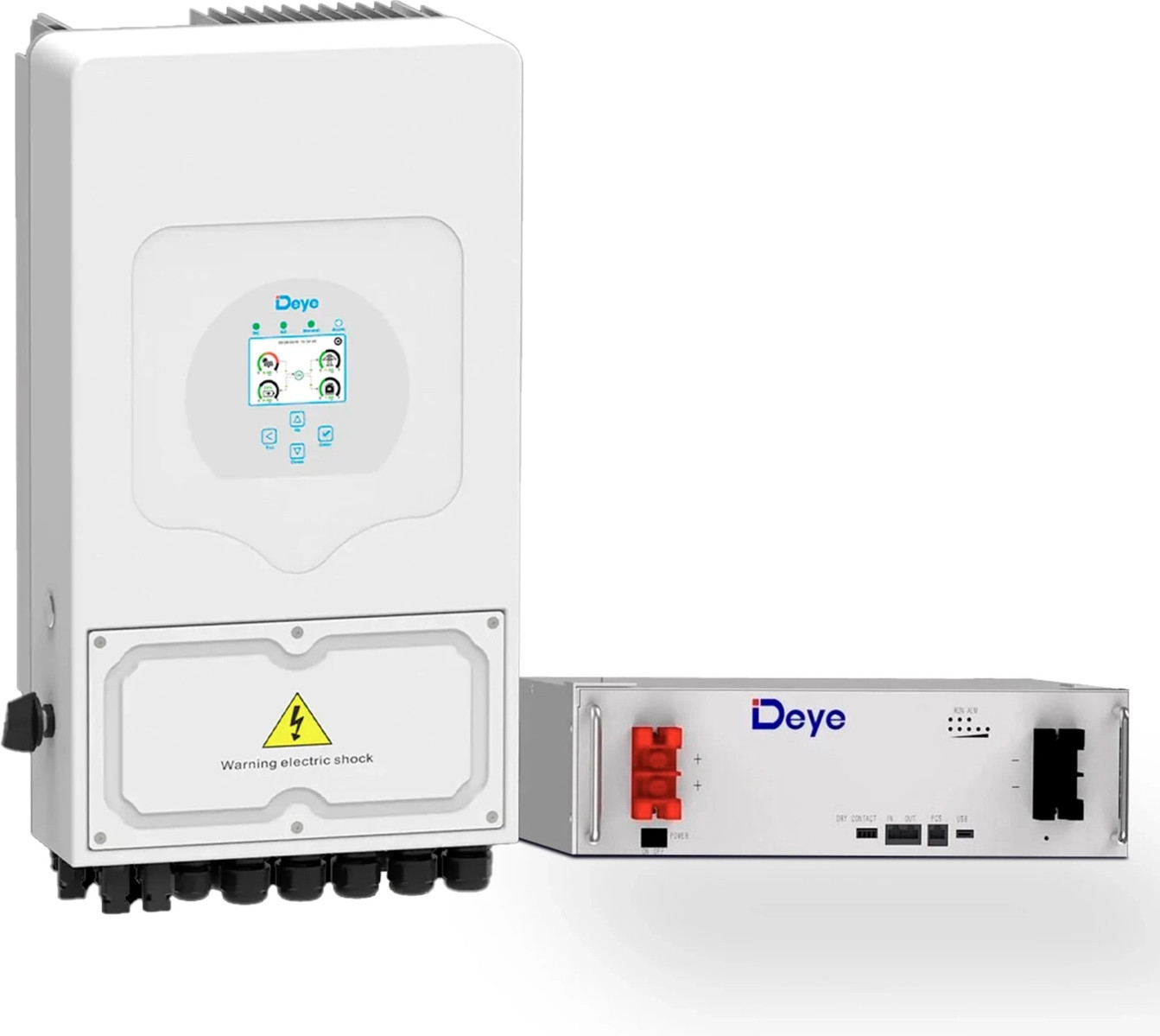 Deye SUN-30K-SG01HP3-EU-BM3-BOS-G6-30.72kW-LFP 30kW 30.72kWh 1BAT LiFePO4 6000 циклів - зображення 1