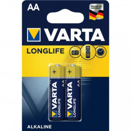 Varta AA bat Alkaline 2шт LONGLIFE EXTRA (04106 101 412)